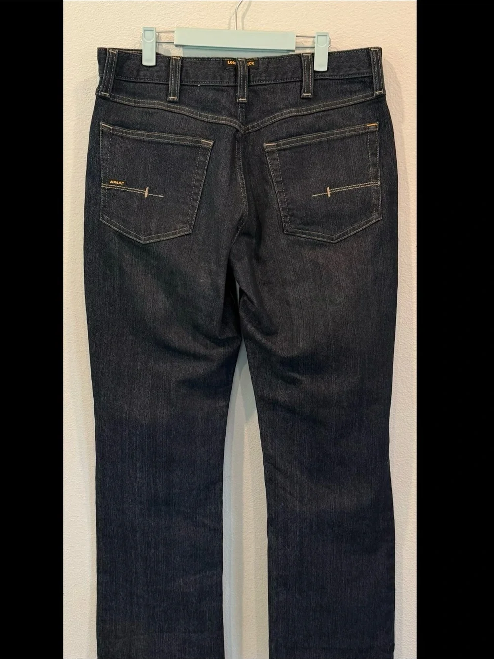 ARIAT Rebar M5 Men’s Straight Leg JEANS 34x32 Denim Workwear Loop Lock